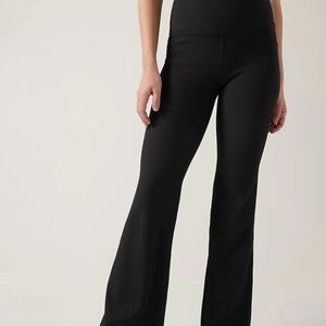 Athleta Ribbed Flare Leggings